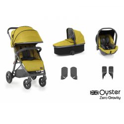 Kočárek BabyStyle Oyster Zero Gravity 3v1 Mustard 2022