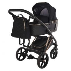 Kočárek Jasmine Camino 04 Gold-černá
