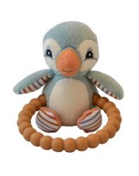 My Teddy Papuchalk se silikonovým kousátkem modrý