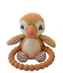 My Teddy Papuchalk se silikonovým kousátkem žlutý