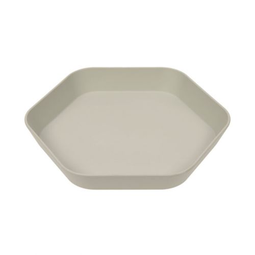 Lässig Talíř Plate Geo warm grey