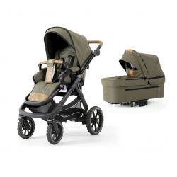 Kočárek Emmaljunga set 5 NXT90 2022 black outdoor/olive