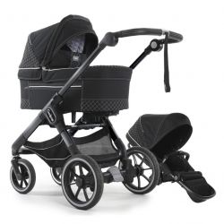 Kočárek Emmaljunga set NXT90 De Luxe crystal black