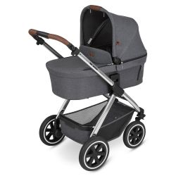 Kočárek ABC Design Samba asphalt Diamond + autosedačka zdarma