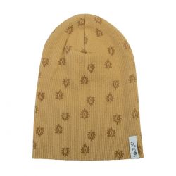 LODGER Beanie Print Rib Honey 0 - 6 měsíců