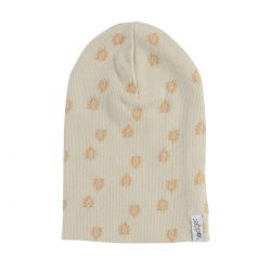 LODGER Beanie Print Rib Birch 1 - 2 roky