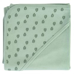 LODGER Dreamer Newborn Rib Silt Green 100 x 100 cm