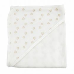 LODGER Dreamer Newborn Rib Cloud Dancer 100 x 100 cm