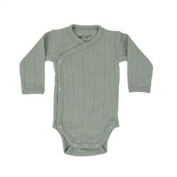 LODGER Romper LS Tribe Silt Green 56