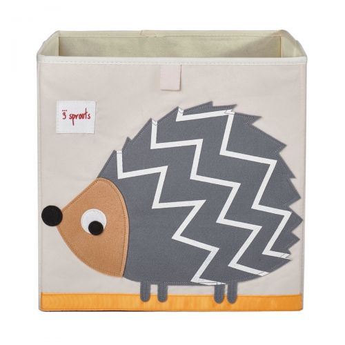 3 SPROUTS Úložný box Hedgehog Gray