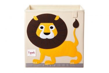 3 SPROUTS Úložný box Lion Yellow