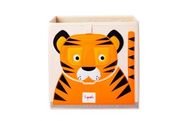 3 SPROUTS Úložný box Tiger Orange