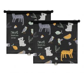 LEOKID Sluneční clony do auta 2 ks Koala Time