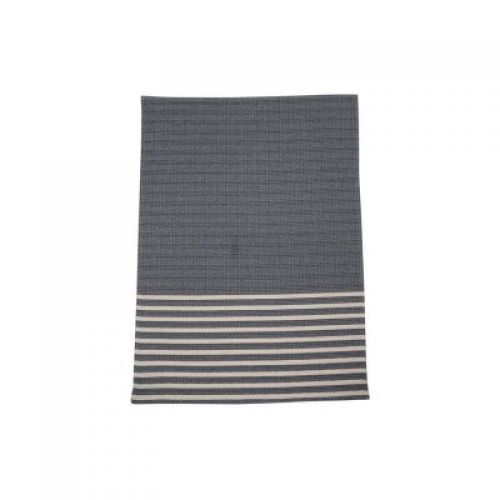 DF MARE KIDS Dětská deka Honeycomb with Stripes Grey 70 x 90 cm