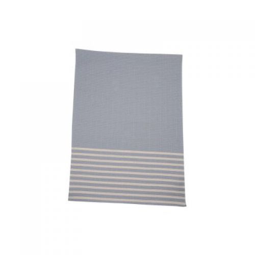 DF MARE KIDS Dětská deka Honeycomb with Stripes Light Blue 70 x 90 cm