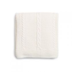 FUNNABABY Capelli Pletená deka Cream