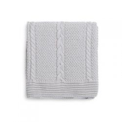 FUNNABABY Capelli Pletená deka Grey
