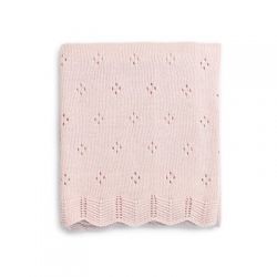 FUNNABABY Fiore Pletená deka Pink