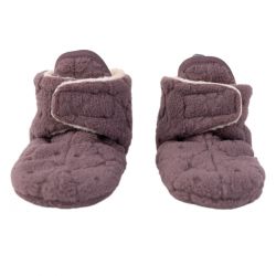 LODGER Slipper Folklore Fleece Mauve 12 - 18 měsíců