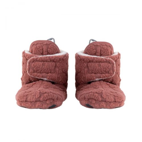 LODGER Slipper Folklore Fleece Rosewood 3 - 6 měsíců