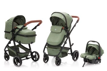 Kočárek Fillikid Panther Elite SET forest green melange