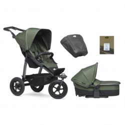 Kočárek TFK set 6 Mono stroller 2022 - air wheel olive