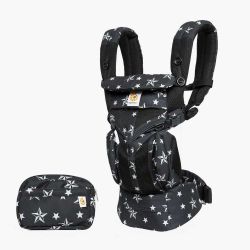 ERGOBABY Nosítko Omni 360 COOL AIR MESH BLACK STARS