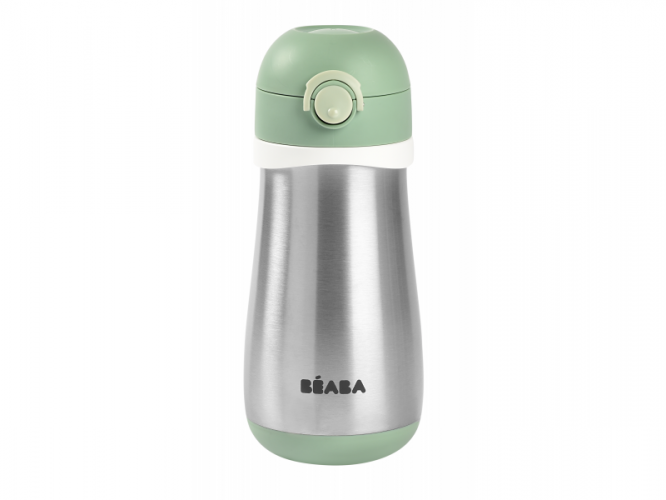 Beaba Hrnek termoizolační nerez 350ml Sage Green