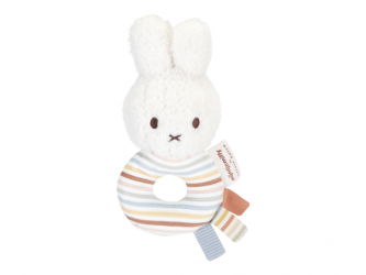 Little Dutch Chrastítko Králíček Miffy Vintage Proužky