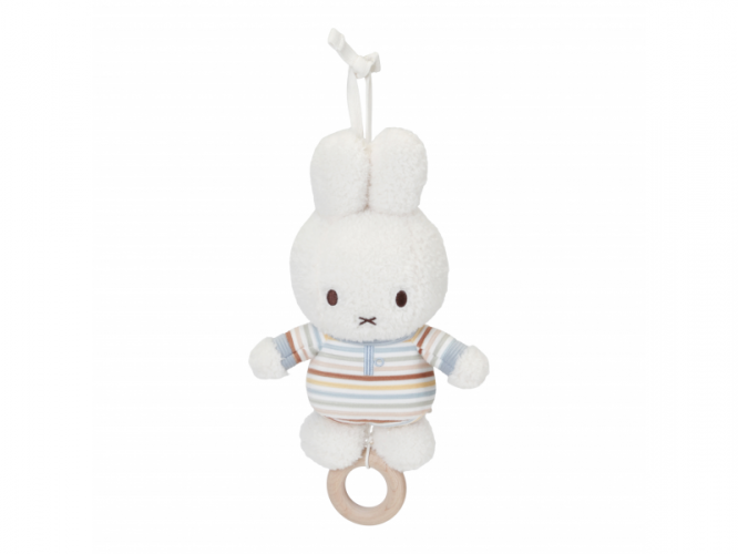 Little Dutch Hudební králíček Miffy Vintage Proužky