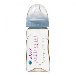 b.box Antikoliková kojenecká láhev 240 ml modrá