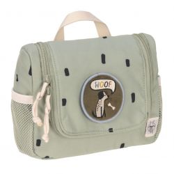 Lassig  Hygienická taštička Mini Washbag Happy Prints light olive