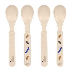 Lässig Lžičky Spoon Set PP/Cellulose Little Mateys royal blue