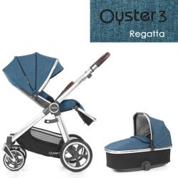 Kočárek BabyStyle Oyster3 set 2v1 Regatta 2022