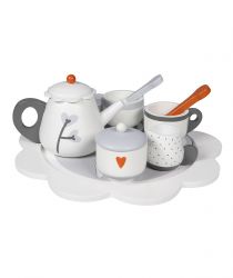TRYCO Dřevěný čajový set