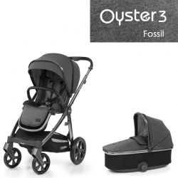 Kočárek BabyStyle Oyster3 set 2v1 Fossil 2022