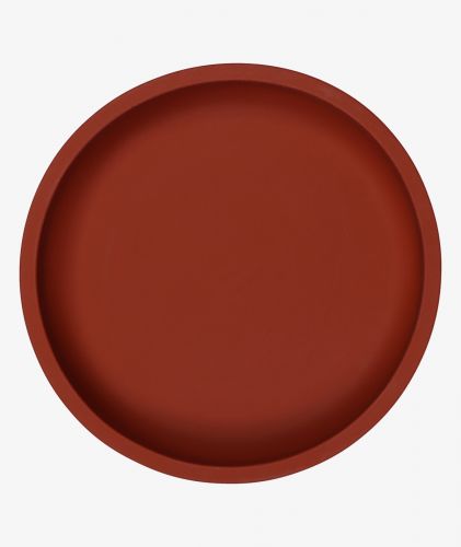 TRYCO Silikonový talířek kulatý, Dark Rust