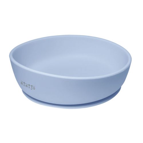 Mimijo Silikonový talíř světlemodrý