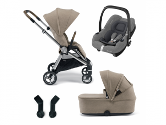 Kočárek Mamas & Papas Strada 2v1 Cashmere + autosedačka CabrioFix