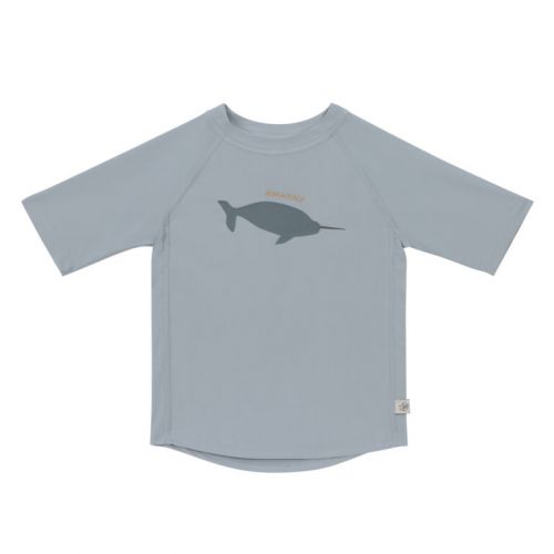 Lässig Tričko Short Sleeve Rashguard whale light blue 07-12 mon.