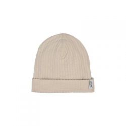 LODGER Beanie Seersucker Birch 0 - 6 měsíců