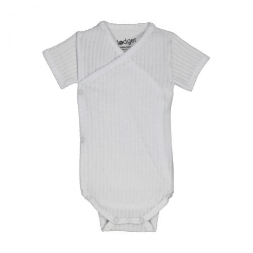 LODGER Romper SS Seersucker Cloud Dancer 68