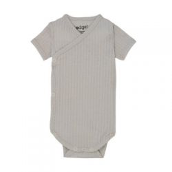 LODGER Romper SS Seersucker Steel 62