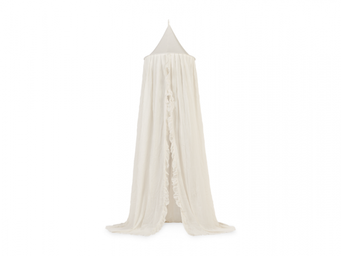 Jollein Nebesa nad postýlku Vintage 245cm Ruffle Ivory