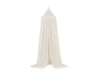 Jollein Nebesa nad postýlku Vintage 245cm Ruffle Ivory