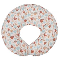 EKO PO-24 Malý kojící polštář - VELVET 2023 Beige Flowers