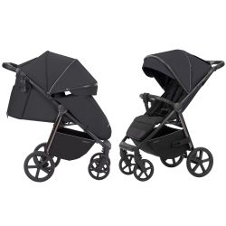 Kočárek Carrello Bravo Plus 2023 Jet Black
