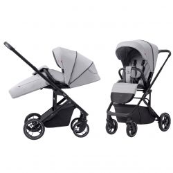 Kočárek Carrello Alfa otočný 2023 Feather Grey