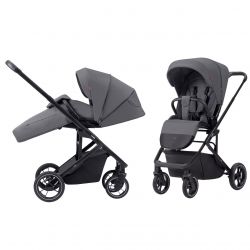 Kočárek Carrello Alfa otočný 2023 Graphite Grey