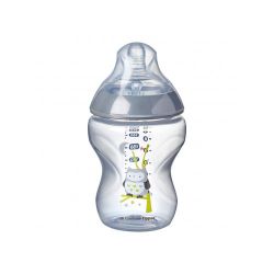 Tommee Tippee Kojenecká láhev C2N potisk Boy 260ml 0m+